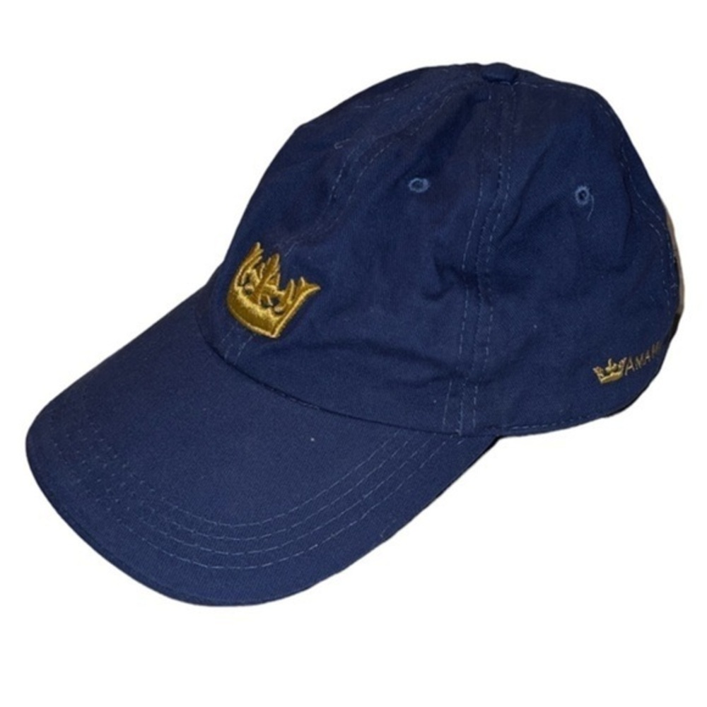 AmaWaterWays Embroidered Crown Hat Vtg Destination Cruise Vacation Baseball Cap